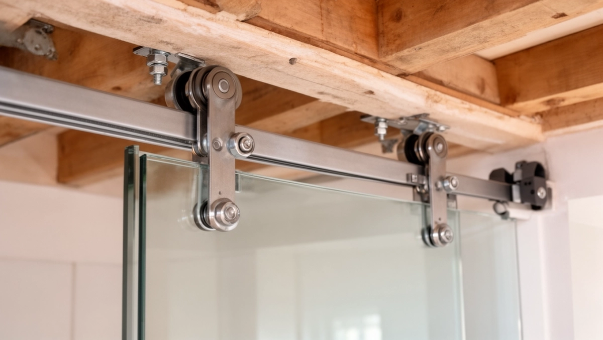 Jak zamontować drzwi przesuwne do sufitu