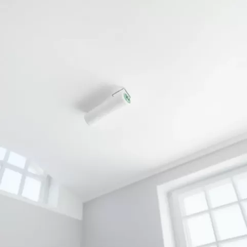 Jak malować sufit od okna czy do okna