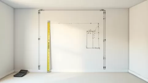 Jak obliczyć powierzchnię ścian i sufitów