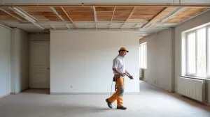 Jaki jest koszt robocizny sufitu podwieszanego Tychy