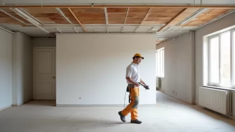 Jaki jest koszt robocizny sufitu podwieszanego Tychy