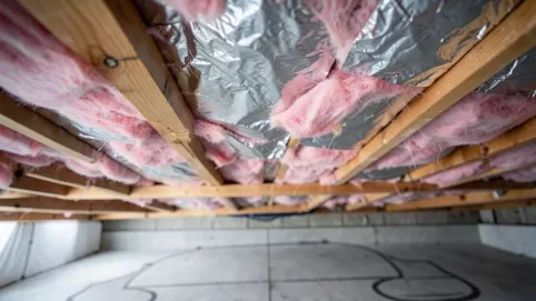 Ocieplenie sufitu w garażu