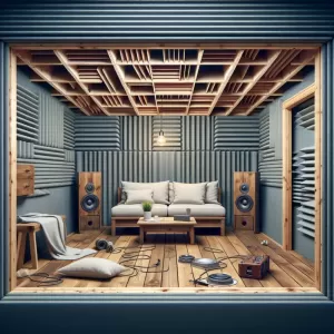 Wygłuszenie Sufitu Drewnianego