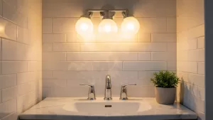 jaka lampa sufitowa do łazienki