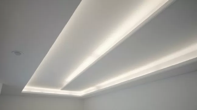 Ledy na suficie bez podwieszanego sufitu